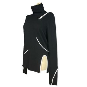 Derek Lam 10 Crosby Cashmere Black Sweater Size Small